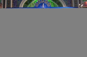 سوگواره سوم-پوستر 48-ابراهیم طالبی-دکور هیأت
