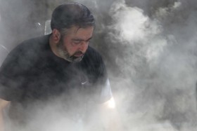 سوگواره دوم-عکس 2-عباس صالحی-جلسه هیأت فضای بیرونی 