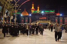 سوگواره سوم-عکس 3-مریم بهمنی-پیاده روی اربعین از نجف تا کربلا