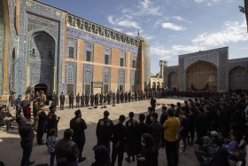 یازدهمین سوگواره عاشورایی عکس هیأت-عبدالرحمن مجرد-بخش جنبی-عکس قدیمی و کهن