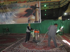 سوگواره دوم-عکس 1-حسین رضاپناه-جلسه هیأت فضای بیرونی 