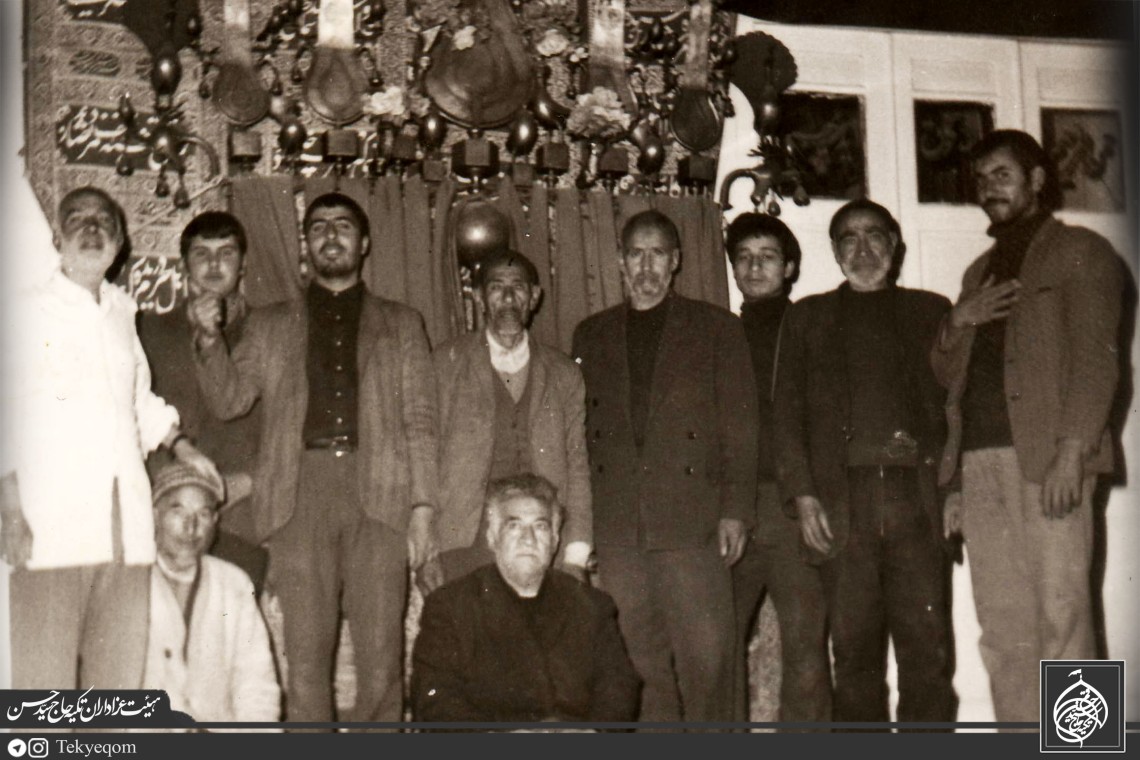 هشتمین سوگواره عاشورایی عکس هیأت-احمد خان بابایی-بخش جنبی-عکس قدیمی