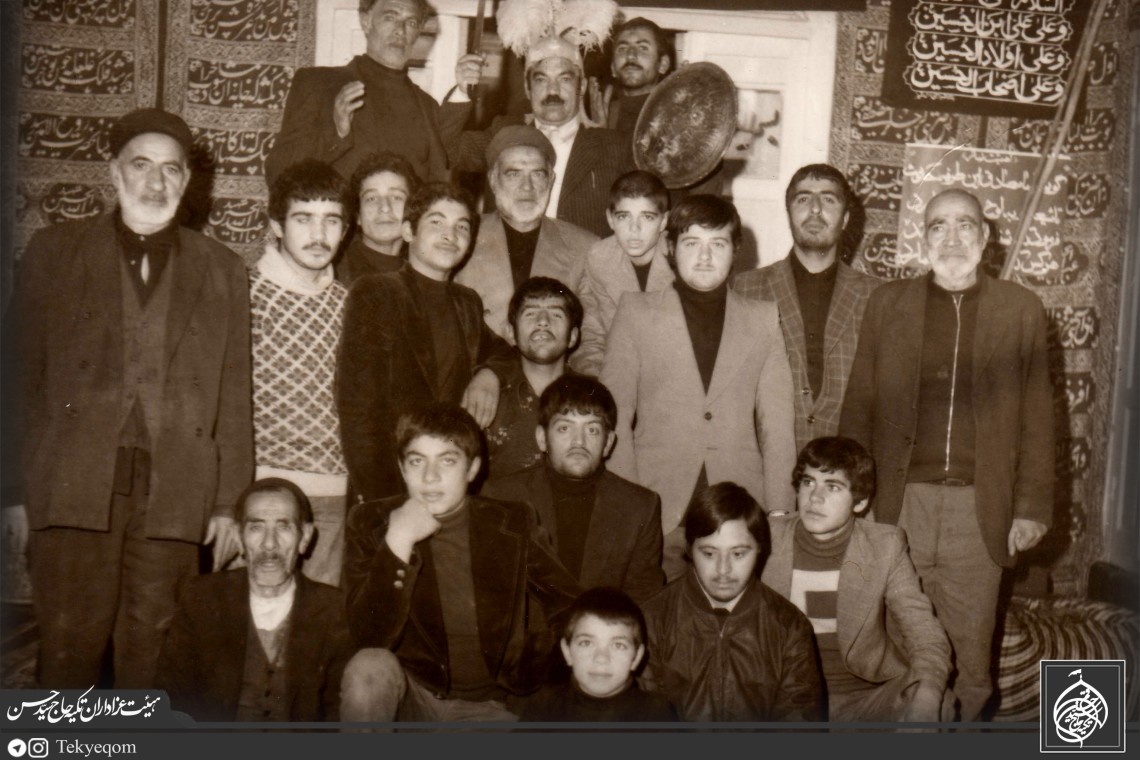 هشتمین سوگواره عاشورایی عکس هیأت-احمد خان بابایی-بخش جنبی-عکس قدیمی