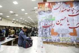 سوگواره سوم-عکس 138-روح اله پورسامانی-پیاده روی اربعین از نجف تا کربلا
