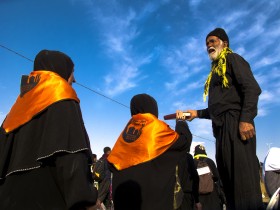 یازدهمین سوگواره عاشورایی عکس هیأت-رضا فلاحی مطلق-بخش ویژه-پیاده‌روی اربعین حسینی(تک عکس)