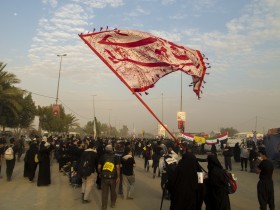 یازدهمین سوگواره عاشورایی عکس هیأت-رضا فلاحی مطلق-بخش ویژه-پیاده‌روی اربعین حسینی(تک عکس)