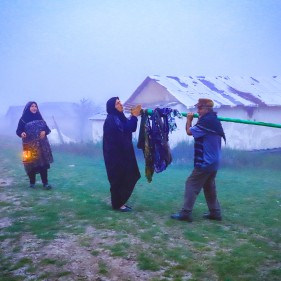 آیین علمگردان در کوهستان