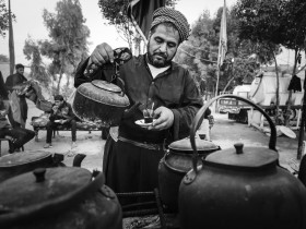 سوگواره پنجم-عکس 27-علی تیموری-پیاده روی اربعین از نجف تا کربلا