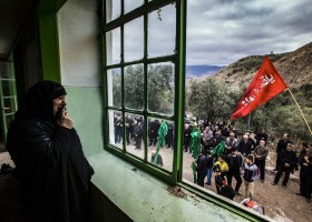 دهمین سوگواره عاشورایی عکس هیأت-پویا بیات-مجالس احیای امراهل‌البیت علیهم‌السلام تک عکس-دوربین دیجیتال
