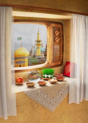 دوازدهمین سوگواره عاشورایی پوستر هیأت-علی علوی‌راد-بخش جنبی پوستر شیعی